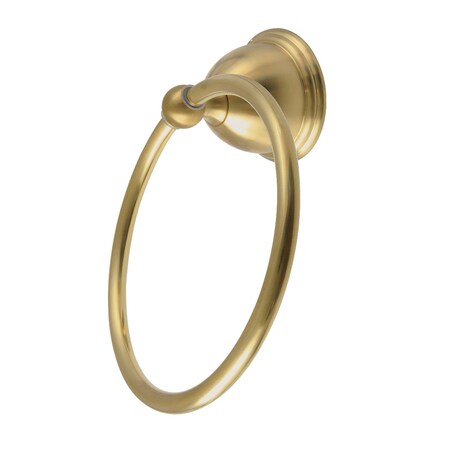 Kingston Brass 6Inch Towel Ring, Brushed Brass BA3964BB